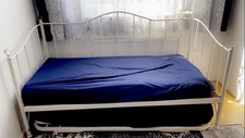 Metal trundle bed for sale  WEMBLEY