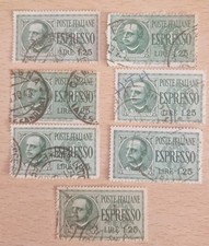 Francobolli timbrati italia usato  Zoagli