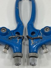 Usado, 1985 Dia compe 183 Alavancas de Freio de Bloqueio Blue Tech Vintage Old School BMX Haro OG comprar usado  Enviando para Brazil