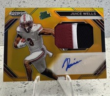Usado, 2024 Panini Prizm - Juice Wells Rookie Patch Auto /10 #PPA-JWS - Gold Giants RPA comprar usado  Enviando para Brazil