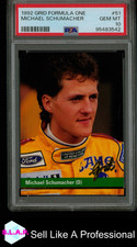MICHAEL SCHUMACHER GRID FORMULA ONE 1992 51 PSA 10, usado comprar usado MICHAEL SCHUMACHER GRID FORMULA ONE 1992 51 PSA 10, usado comprar usado  Enviando para Brazil