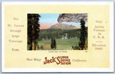 Cartão postal CA Red Bluff California Jack's Super Service Station Volcano c1915 OS06, usado comprar usado  Enviando para Brazil