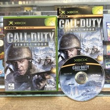 Call Of Duty: Finest Hour • Jogo Original Xbox + Manual (2002) PAL AUS CIB • COD comprar usado  Enviando para Brazil