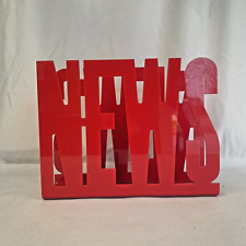 Vintage red perspex for sale  HUNTINGDON