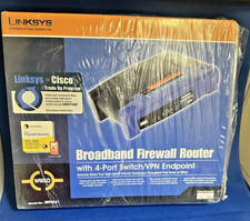Router Linksys Firewall de banda ancha con conmutador de 4 puertos/punto final VPN segunda mano  Embacar hacia Mexico