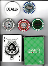 Pokerkoffer pokerset laserchip gebraucht kaufen  Montabaur