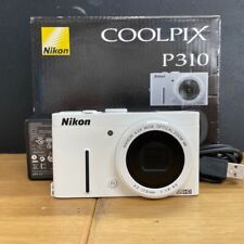 [ESTADO PERFEITO] Câmera Digital Compacta Nikon Coolpix P310 16.1MP Branca com Caixa Do Japão comprar usado  Enviando para Brazil