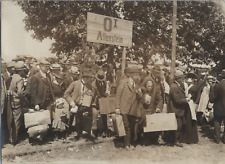 Allemagne, Voyageurs pour Allenstein (Olsztyn) en Pologne, Vintage print, ca.192 na sprzedaż  Wysyłka do Poland