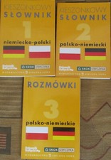 Kieszonkowy słownik polsko- niemiecki niemiecko-polski polski i rozmówki na sprzedaż  PL