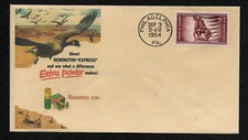 1954 Conchas de Espingarda Remington Destacadas no Envelope de Colecionador *OP162 comprar usado  Enviando para Brazil