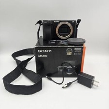 Corpo da câmera digital Sony Alpha A6400 4K sem espelho tela LCD 24.2MP obturador C 8 comprar usado  Enviando para Brazil