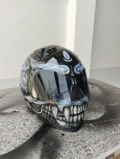 CAPACETE DE MOTOCICLETA AEROGRAFADO PERSONALIZADO comprar usado  Enviando para Brazil
