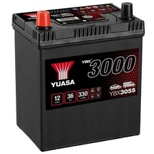 Akumulator rozruchowy 12V 36Ah 330A YUASA YBX3000 B19 Bateria, używany na sprzedaż  Wysyłka do Poland