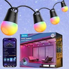 Outdoor string lights for sale  WARRINGTON