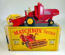 Matchbox Major Pack M5A Massey Ferguson Harvester rot gelbe Felgen v & h in Box comprar usado  Enviando para Brazil