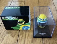 Usado, Capacete miniatura Ayrton Senna 1987 comprar usado  Enviando para Brazil