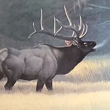 Large elk picture for sale  Montrose