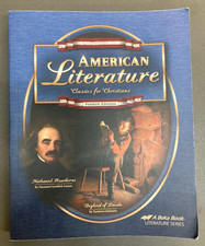 Abeka american literature for sale  Monrovia
