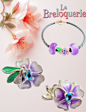 Charm fleur libellule d'occasion  Viarmes