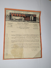 Lettre publicité veedol d'occasion  Lisieux