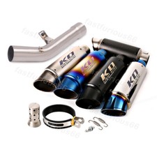 Pontas silenciadoras 51 mm tubo de escape elo médio 51 mm para Suzuki GSX650F GSF1250 Bandit 650 comprar usado  Enviando para Brazil