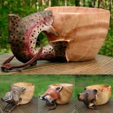 Tasse bois scandinave d'occasion  Expédié en France