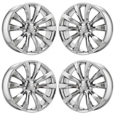 20" Chrysler 300 RWD rodas cromadas brilhantes aros conjunto de fábrica fabricante de equipamento original 2540 TROCA, usado comprar usado  Enviando para Brazil