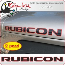 Scritte adesive rubicon usato  Faenza