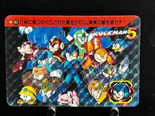 Usado, Mega Man 5 cartas holográficas CAPCOM BANDAI JAPÃO 1992 japonês muito raro 001 comprar usado  Enviando para Brazil