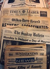 Original jfk assassination for sale  Montvale