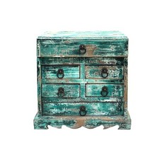Distressed faded teal for sale  San Mateo