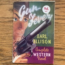 RARE ! GUN FEVER BY CARL ELLISON UK TONGARD PRESS 1950 Western Pulp FN comprar usado  Enviando para Brazil