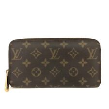 Usado, Carteira Louis Vuitton monograma zíper ao redor longa marrom/8BB0073 comprar usado  Enviando para Brazil