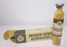 Novo insulin u80 for sale  Alexandria