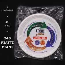 240 piatti plastica usato  Bussoleno