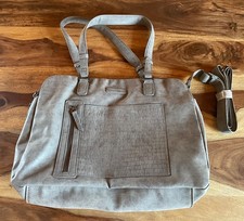 Handtasche grau enrico gebraucht kaufen  München