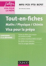 Fiches maths physique d'occasion  France