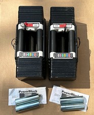 Pair powerblock adjustable for sale  Redding Center