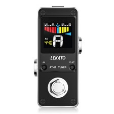Pedal de efeitos de guitarra LEKATO mini sintonizador único afinação cromática verdadeiro bypass comprar usado Pedal de efeitos de guitarra LEKATO mini sintonizador único afinação cromática verdadeiro bypass comprar usado  Enviando para Brazil