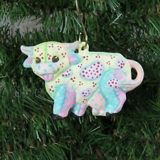 Cow christmas ornament for sale  Fortuna