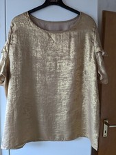 Goldene bluse rüschen gebraucht kaufen  Cloppenburg