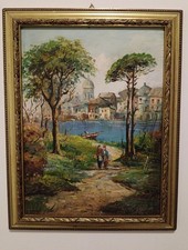 Paesaggio dipinto olio usato Paesaggio dipinto olio usato  Roma
