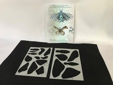 Sanntangle moth stencil for sale  ASHFORD