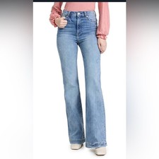 Jeans jeans 7 For All Mankind cintura ultra alta Dojo Beauty em folha de figo - Tamanho 31 comprar usado  Enviando para Brazil