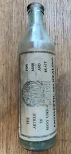 Antique labeled bottle for sale  Cary