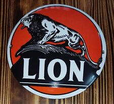 Lion motor emailschild gebraucht kaufen  Mainhardt