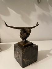 Bronze sculpture mister d'occasion  Expédié en Belgium