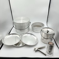 Kit de cozinha de acampamento 10 peças, tudo se encaixa em 1 panela como visto na foto comprar usado  Enviando para Brazil