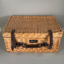 Wicker picnic basket for sale  TROWBRIDGE