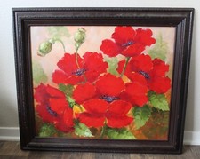Vtg red poppies for sale  Rocklin